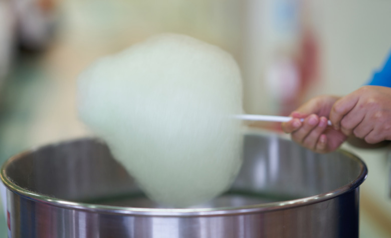 Step 5: Put Cotton Candy on Lollipop Sticks