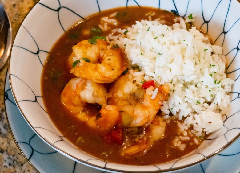 Shrimp etouffee