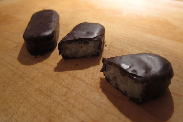 Chocolate Covered Coconut Bars Recipe