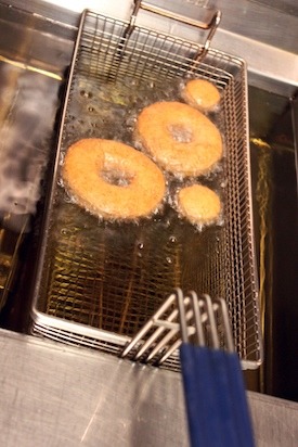 Frying the Doughnuts