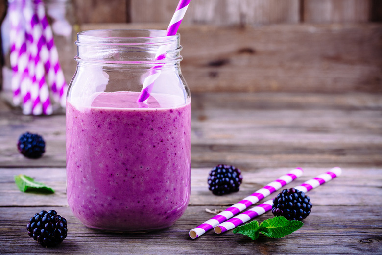 Blackberry-Kale Smoothie