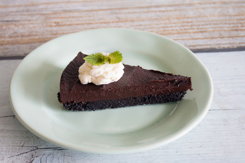 Chocolate Peppermint Truffle Tart