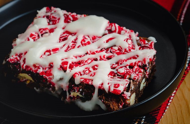 Peppermint Mocha Brownies