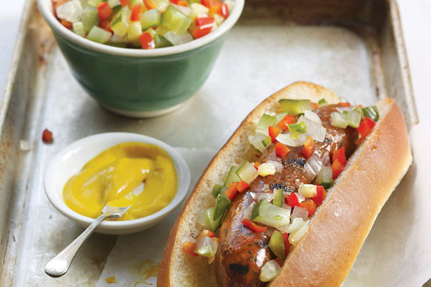 Hot-and-Sweet Freezer Pickle Relish