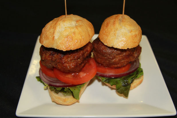 Cheese-Stuffed Bacon Infused Burger