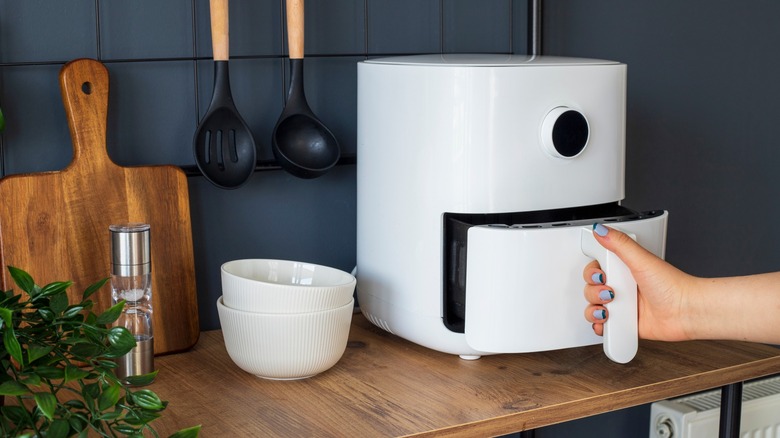 air fryer on counter