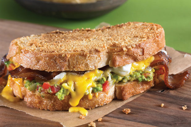 Chips and Guacamole Grilled Cheese