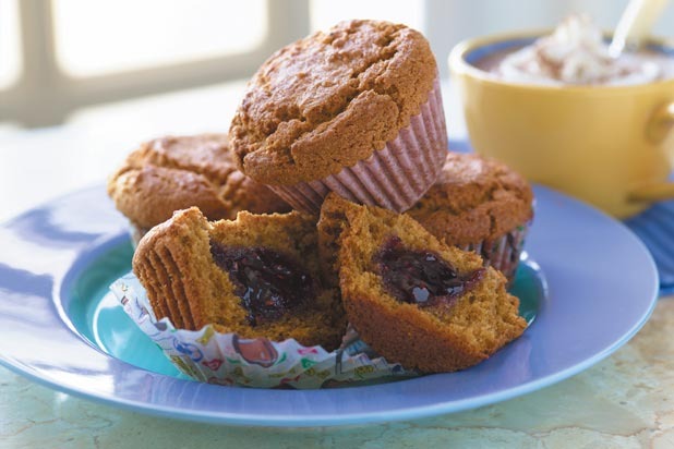 No-Nut Butter & Jelly Muffins