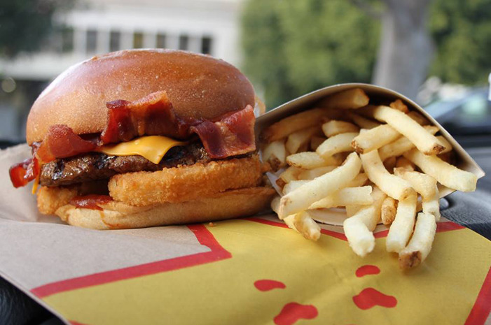 Carl's Jr. Western Bacon Cheeseburger