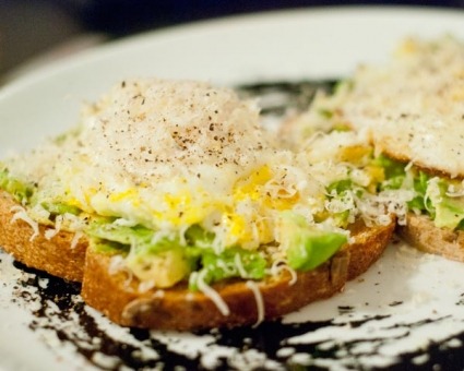 Avocado and Egg Sandwich