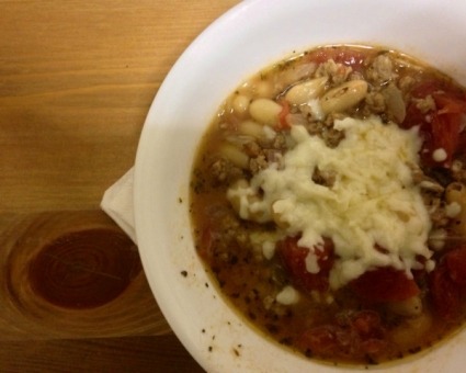 Tailgate Cinnamon Turkey Chili 