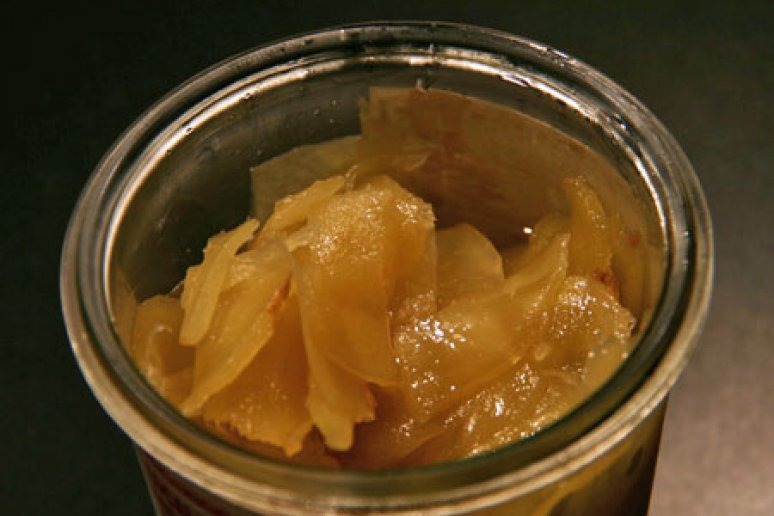 Quick and Easy Pickled Ginger 