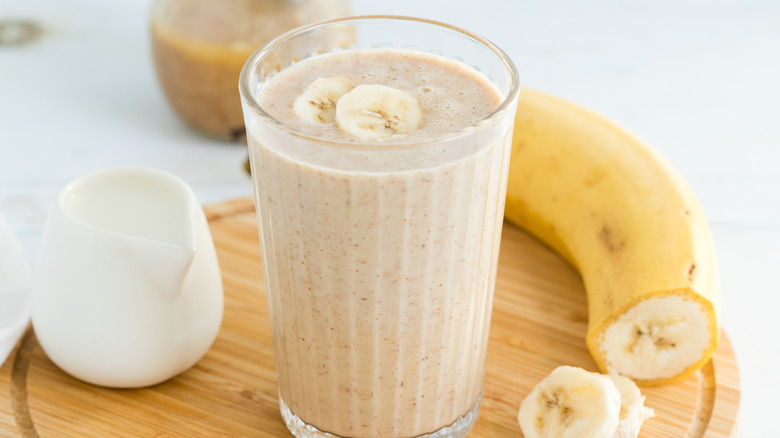 Peanut butter banana smoothie