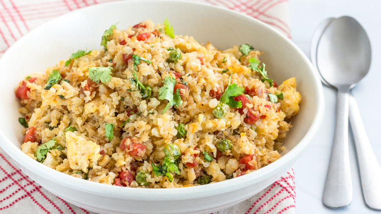 Cauliflower stir fried rice