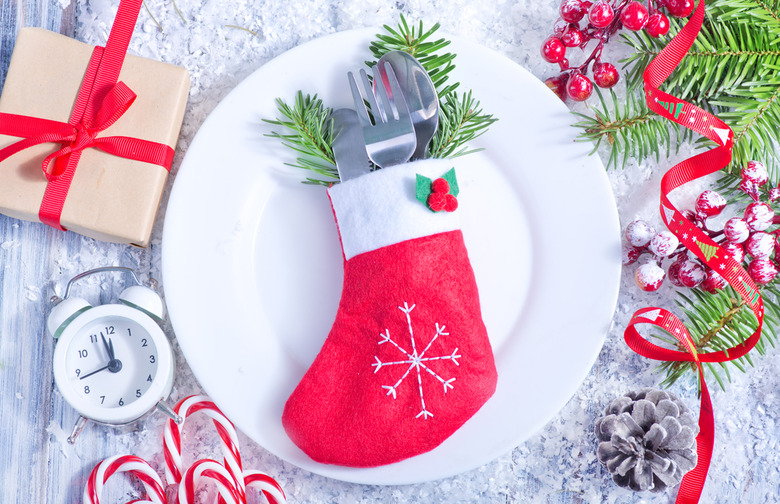 Stocking Silverware Holders