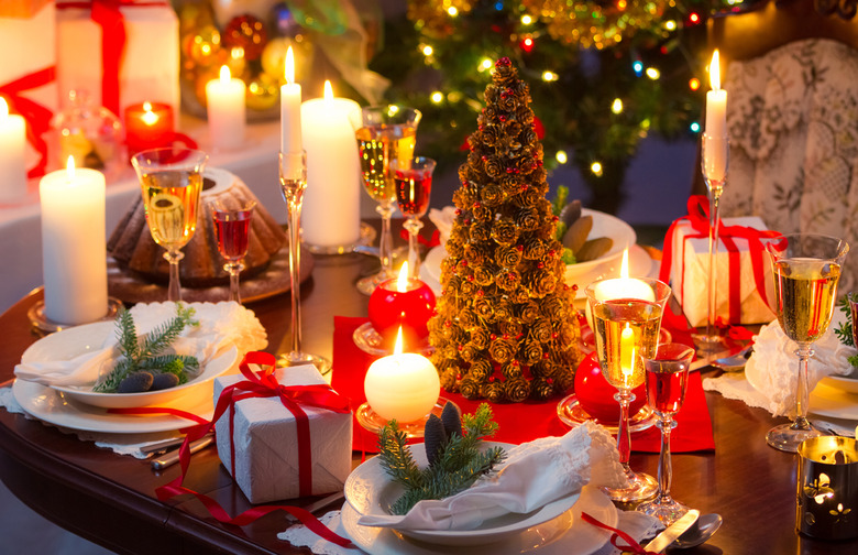 Classic Christmas Table