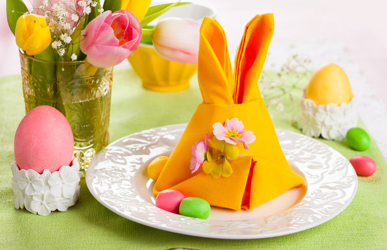 Easter Rabbit Napkins