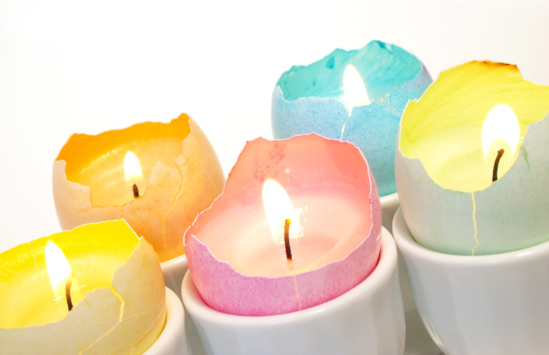 Egg Shell Votives