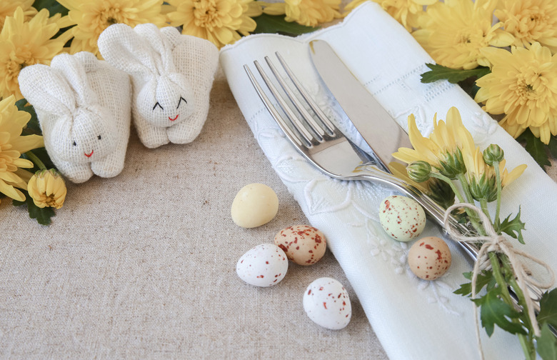 Floral Place Setting