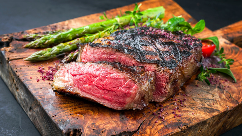 Grilled wagyu steak