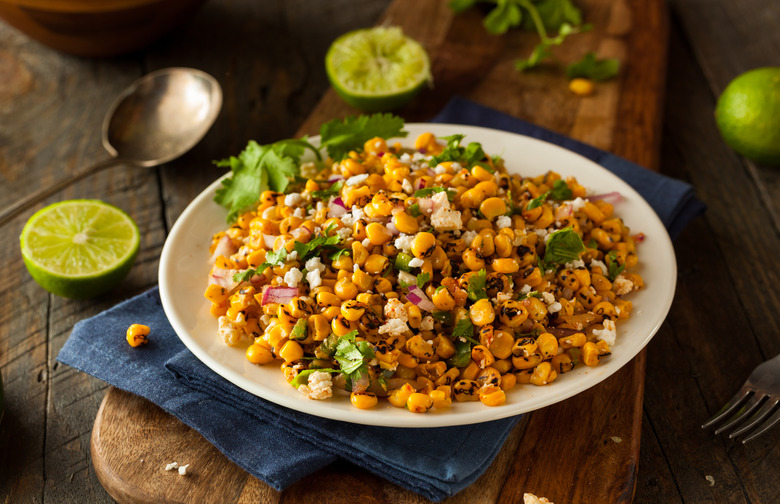 Charred Mexican Corn Salad