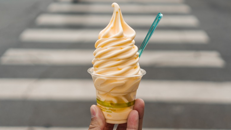 Dole Whip in a cup