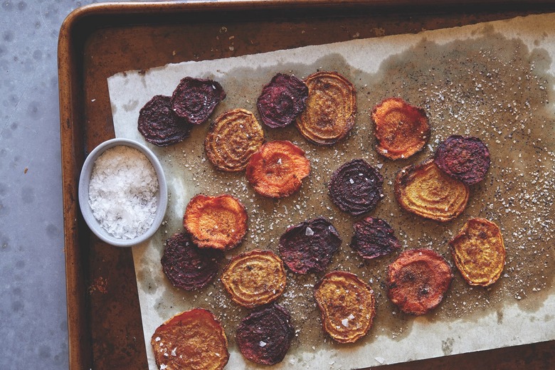 Root vegetable peels