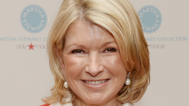 Martha Stewart smiling