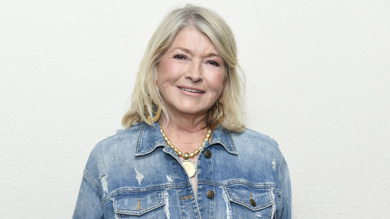 Martha Stewart in denim