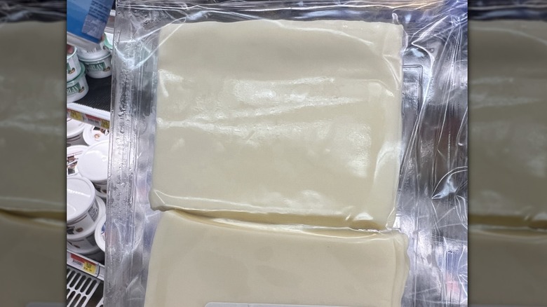 packaged cheese