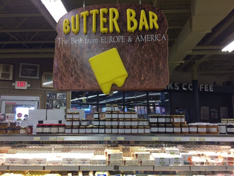 Endless variety of European butters 