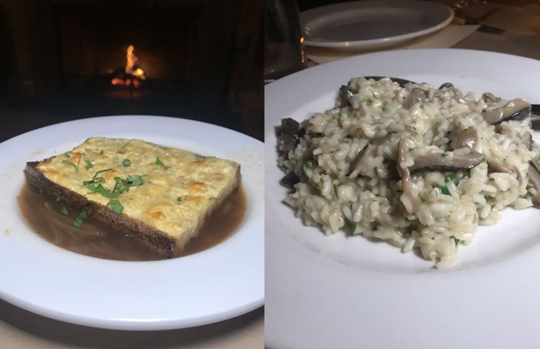 Caramelized Onion Soup and Risotto