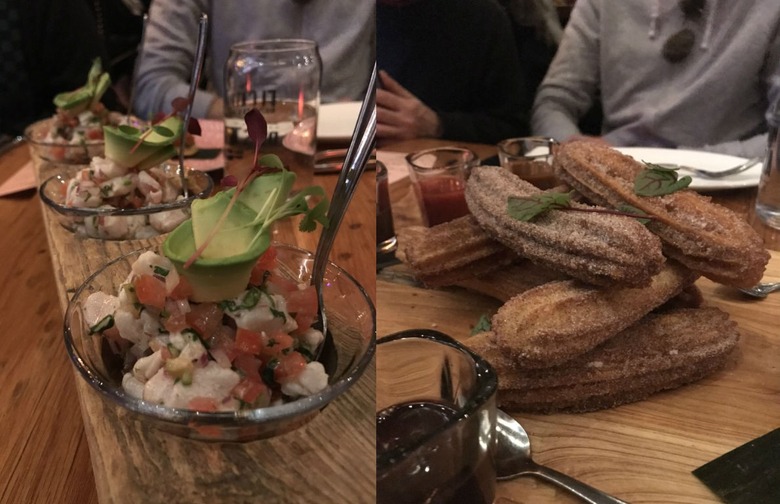 Ceviche and Churros