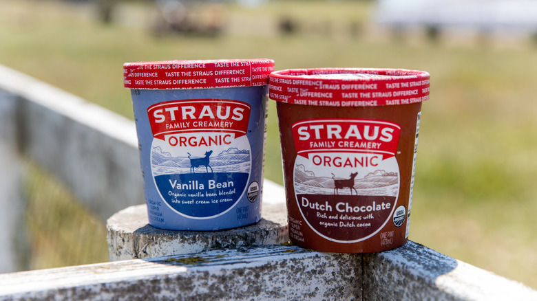 Straus Creamery ice cream 