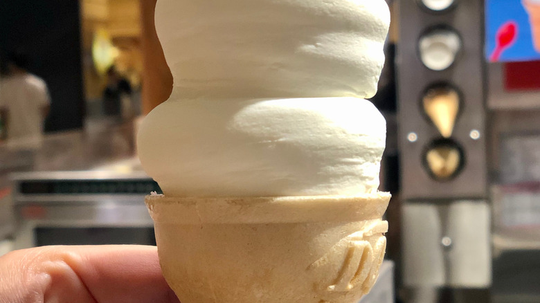 Dairy Queen soft serve cone