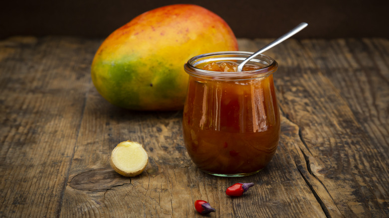 jar of mango chutney