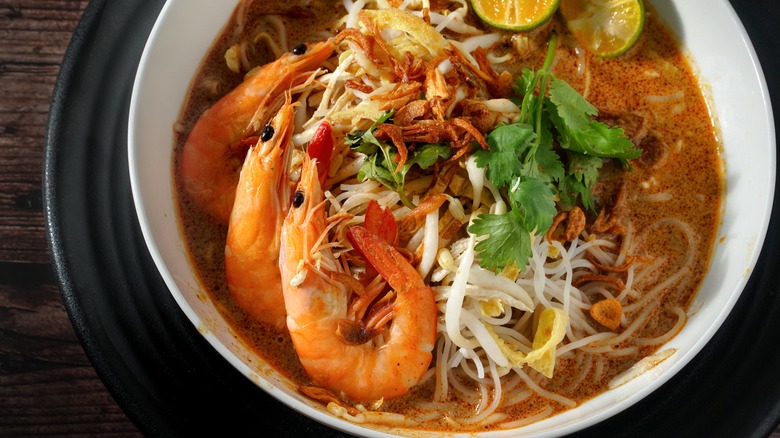 prawn noodle soup