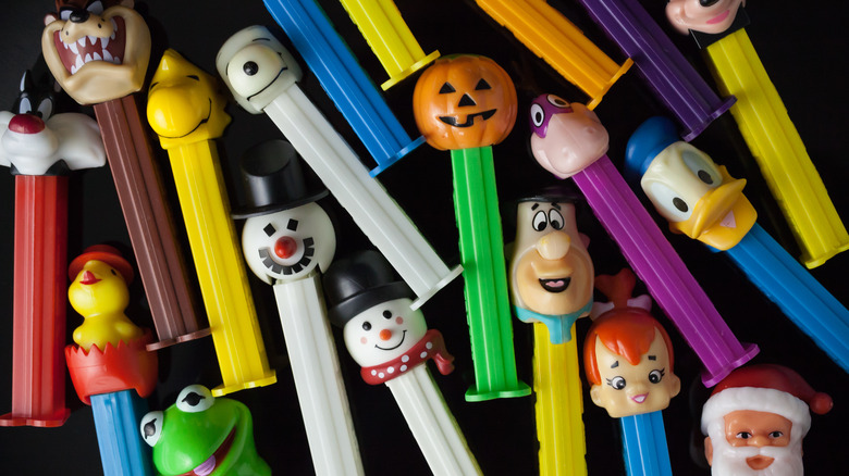 Variety of PEZ dispensers