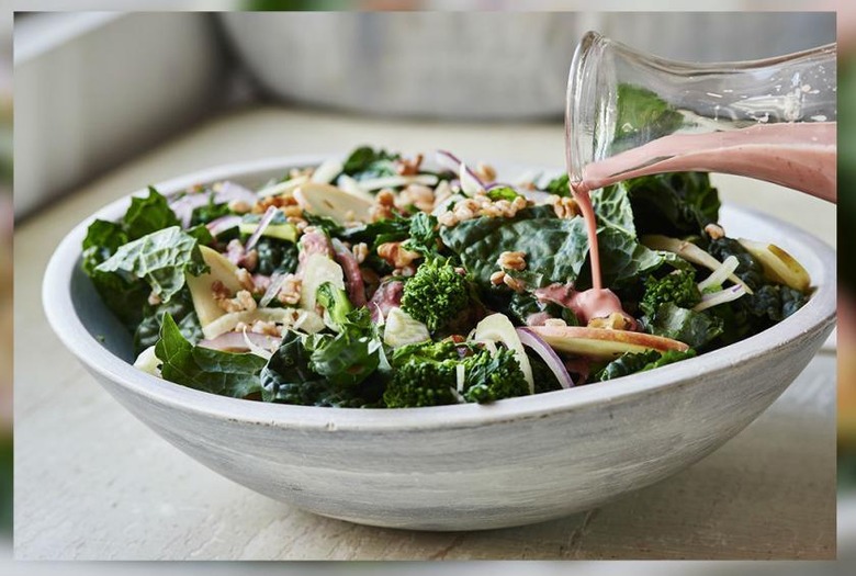 Broccoli Rabe and Kale Harvest Salad