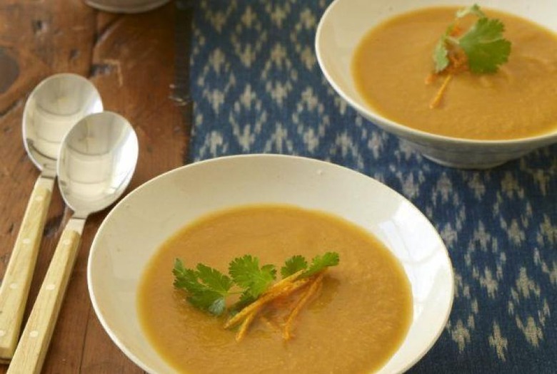 Gingered Carrot Orange Soup