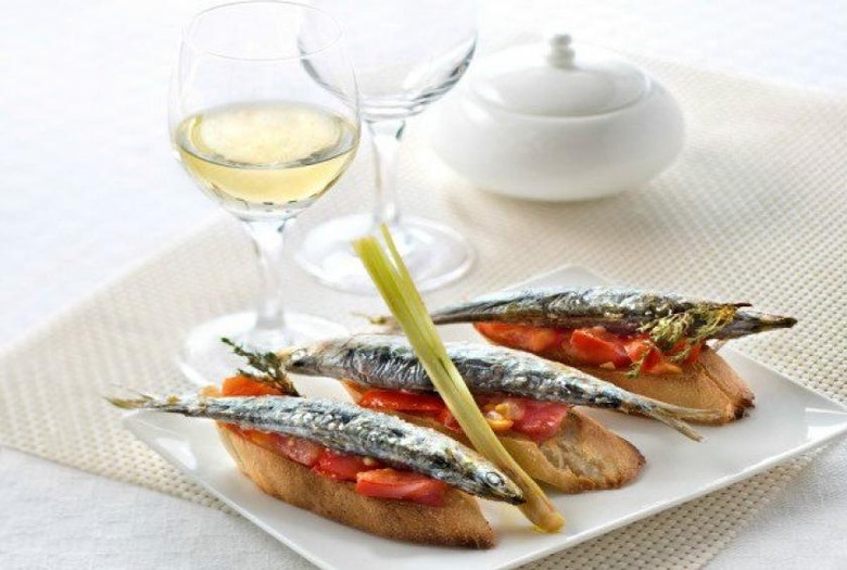 Roasted Sardines, Lemongrass, and Tomatoes