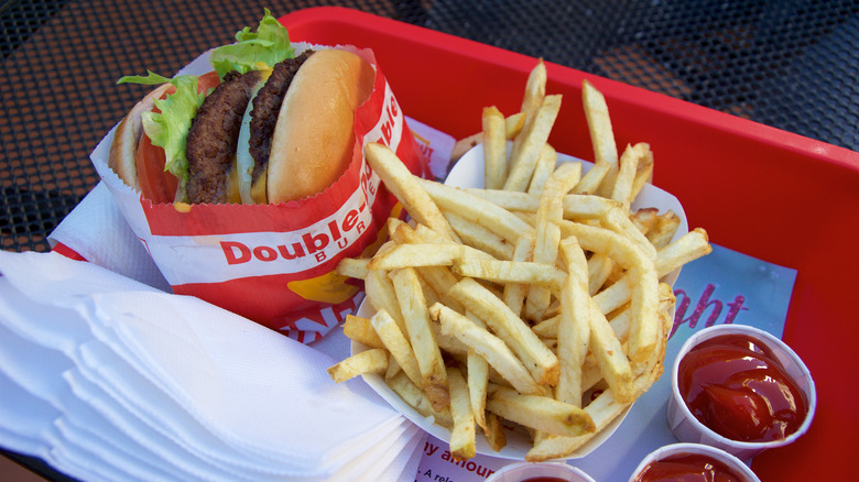 Double-Double with Fries 