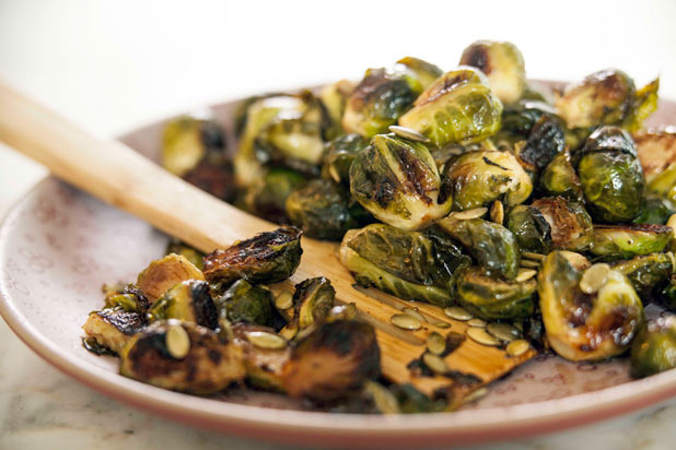 Maple-Roasted Brussels Sprouts Recipe