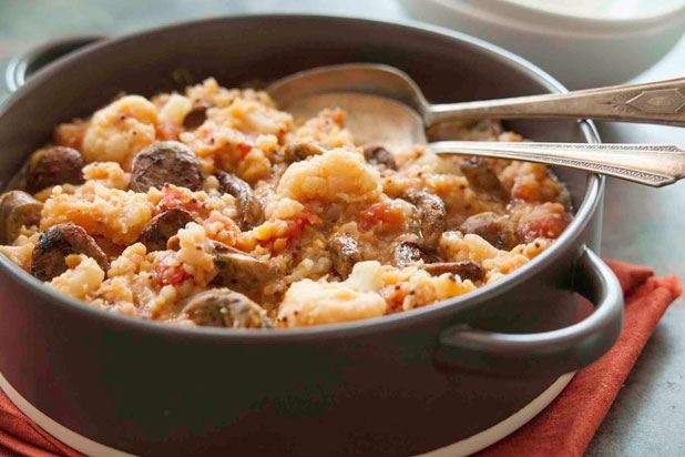 Red Lentils with Cauliflower and Chicken Sausage Recipe