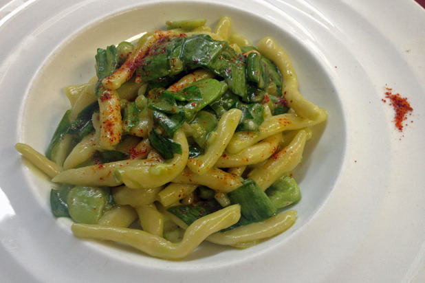 Strozzapreti with Ramps