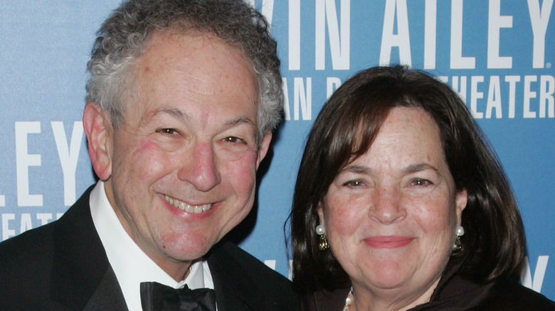 Ina and Jeffrey Garten smiling