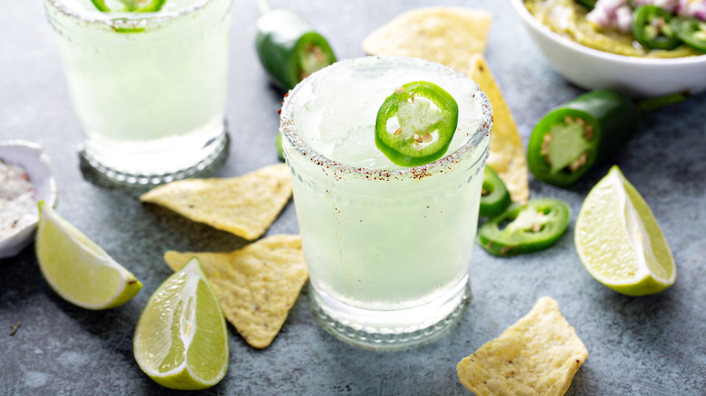 Jalapeno margarita