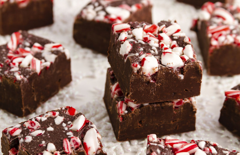 Candy Cane Fudge