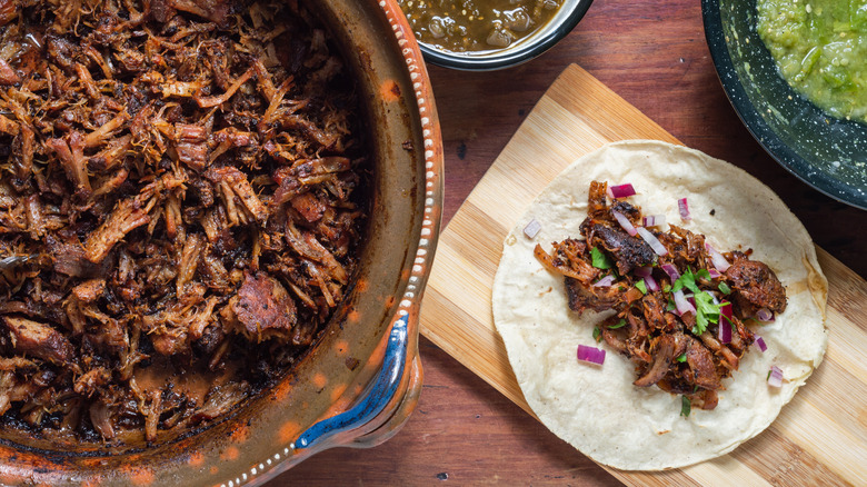 Carnitas taco