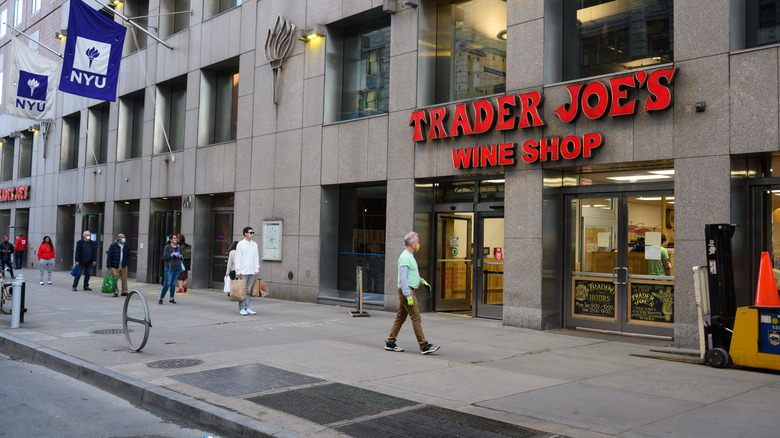 Trader Joe's storefront and signage